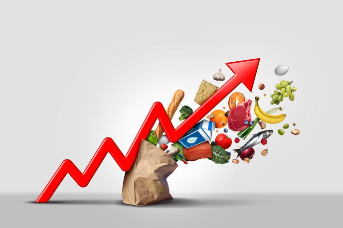 inflacija | Letna inflacija je bila februarja bistveno nižja kot pred letom dni, ko je znašala 9,3 odstotka, a se je v primerjavi z januarjem malenkost okrepila.  | Foto Shutterstock
