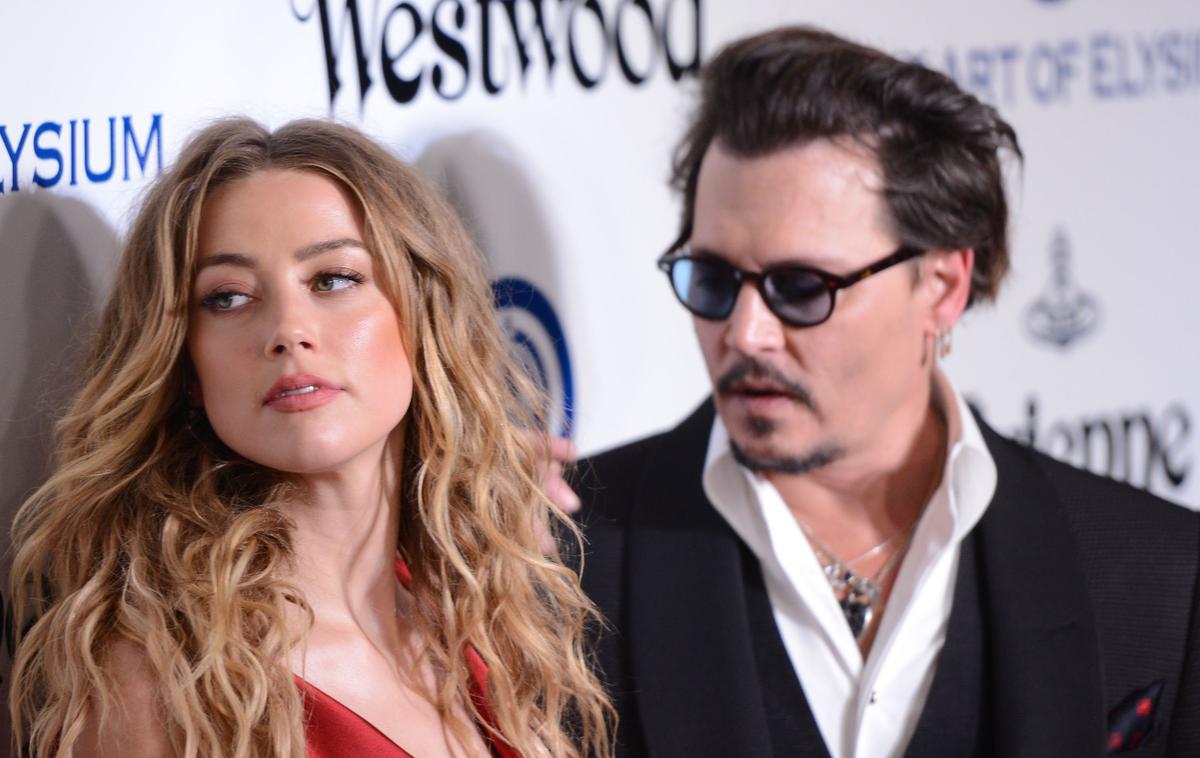 Amber Heard, Johnny Depp | Amber Heard in Johnny Depp sta bila poročena med letoma 2015 in 2017. | Foto Getty Images
