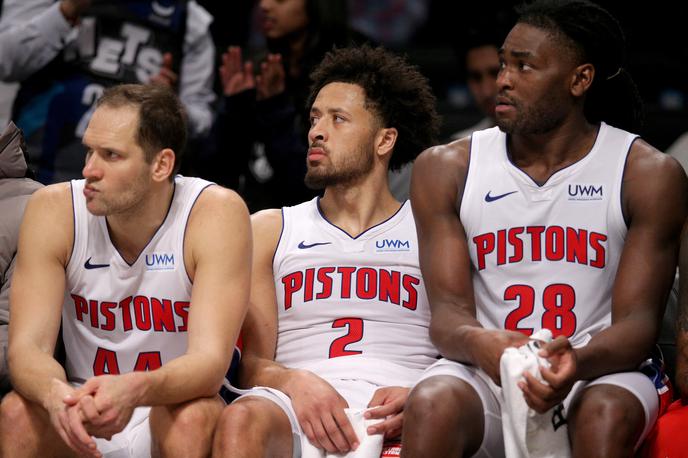 Detroit Pistons | Se lahko Bojan Bogdanović, Cade Cunningham in Isaiah Stewart še izognejo veliki sramoti? | Foto Reuters