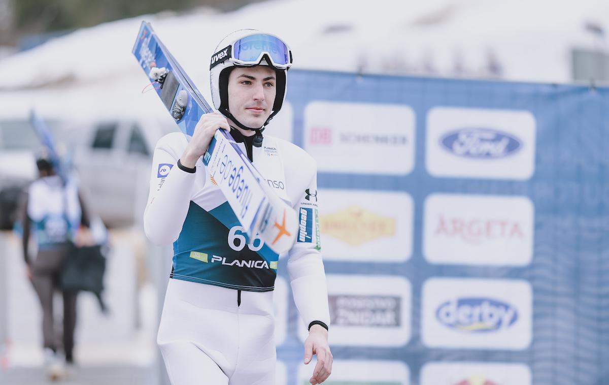 Timi Zajc | Timi Zajc je na nordijskem svetovnem prvenstvu v Planici dobro razpoložen. | Foto Sportida