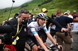 Tadej Pogačar se vrača na kraj padca, ki je lani otežil priprave na Tour de France