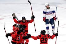 Kanada ZDA olimpijski hokejski turnir finale