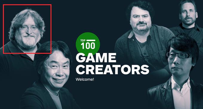 Gabe Newell je reden gost seznamov najvplivnejših razvijalcev videoiger vseh časov. Tega je sestavil svetovno znani videoigram posvečeni medij IGN. Kliknite na fotografijo in izvedite, kdo so drugi pomembni razvijalci videoiger.  | Foto: Matic Tomšič