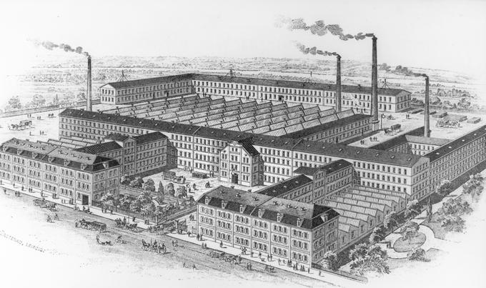 Oplova tovarna v letu 1898. | Foto: Opel