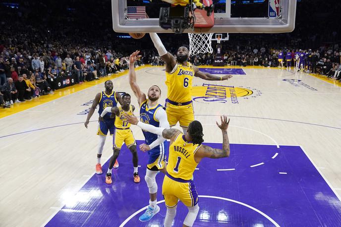 Los Angeles Lakers | LA Lakers so tik pred tem, da iz končnice izločijo aktualne prvake. | Foto Guliverimage