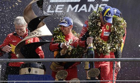 Ferrari zmagovalec jubilejne dirke v Le Mansu