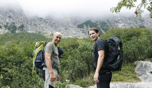 Janša objavil fotografijo svoje soproge v popolni plezalni opremi