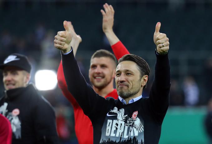 Hrvat je ob koncu pretekle sezone z Eintrachtom osvojil nemški pokal. | Foto: Reuters