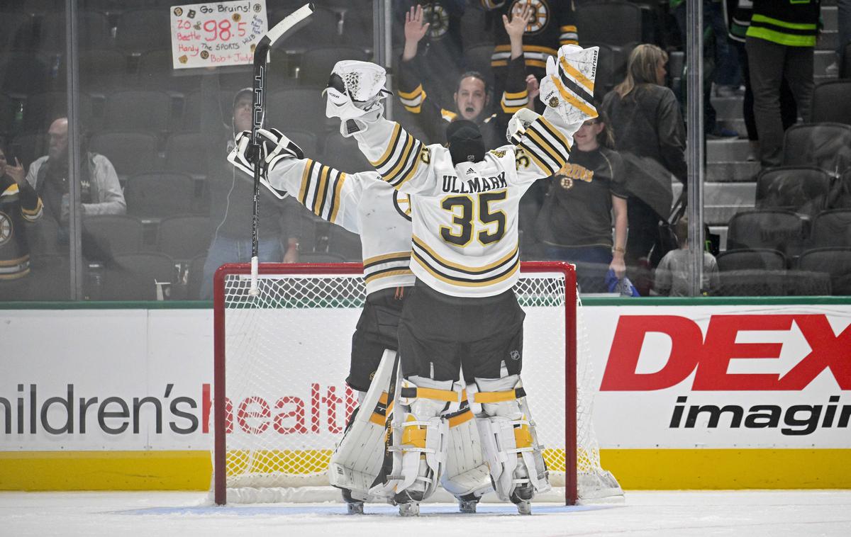 Boston Bruins Dallas Stars | Boston Bruins so dosegli še deseto zmago v tej sezoni in ostajajo trdno na vrhu vzhodne konference. | Foto Reuters