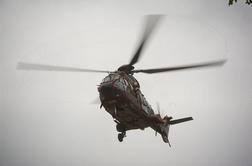 S Kekčeve domačije s helikopterjem reševali poškodovanega otroka