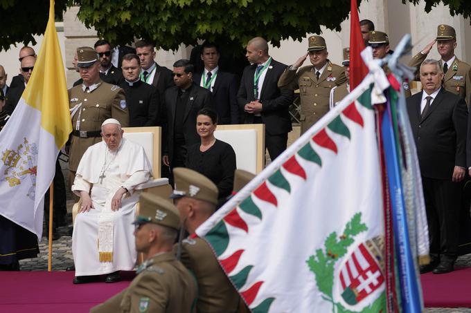 Madžarska predsednica Katalin Novak je Endreja K. pomilostila v okviru pomilostitev pred obiskom papeža Frančiška na Madžarskem aprila lani. | Foto: Guliverimage