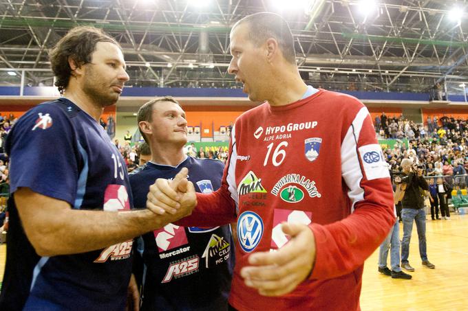 Igrala bosta tudi Branko Bedekovič (levo) in Beno Lapajne. | Foto: Urban Urbanc/Sportida