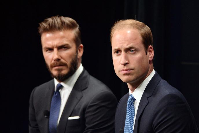 David Beckham in princ William | Na obtožbe se nista odzvala. | Foto Profimedia
