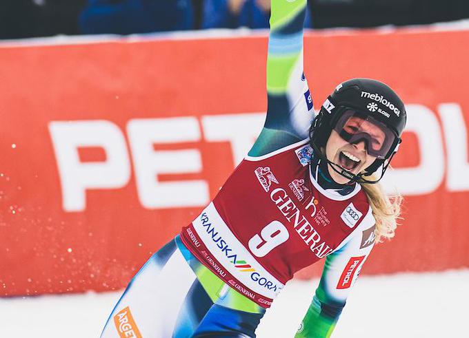 Ana Bucik je bila pred dvema letoma na slalomu v Podkorenu že peta. | Foto: Grega Valančič/Sportida