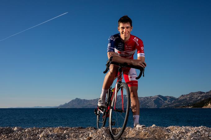 Gašper Katrašnik se je pri 26 letih odločil za konec kolesarske kariere. Zdaj bo kolesarstvo spremljal z druge strani ograje, sporoča.  | Foto: Vid Ponikvar