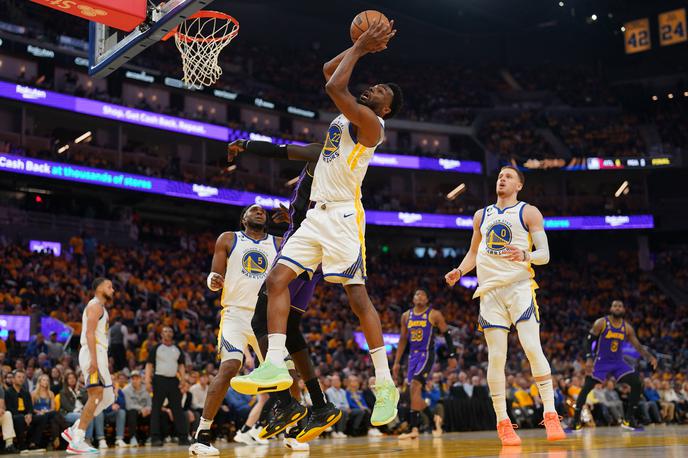 Golden State Warriors | Golden State Warriors lovi izenačenje na 1:1 v zmagah, Los Angeles Lakers pa vodstvo z 2:0. | Foto Reuters