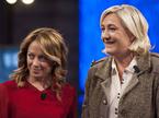 Girogia Meloni in Marine Le Pen