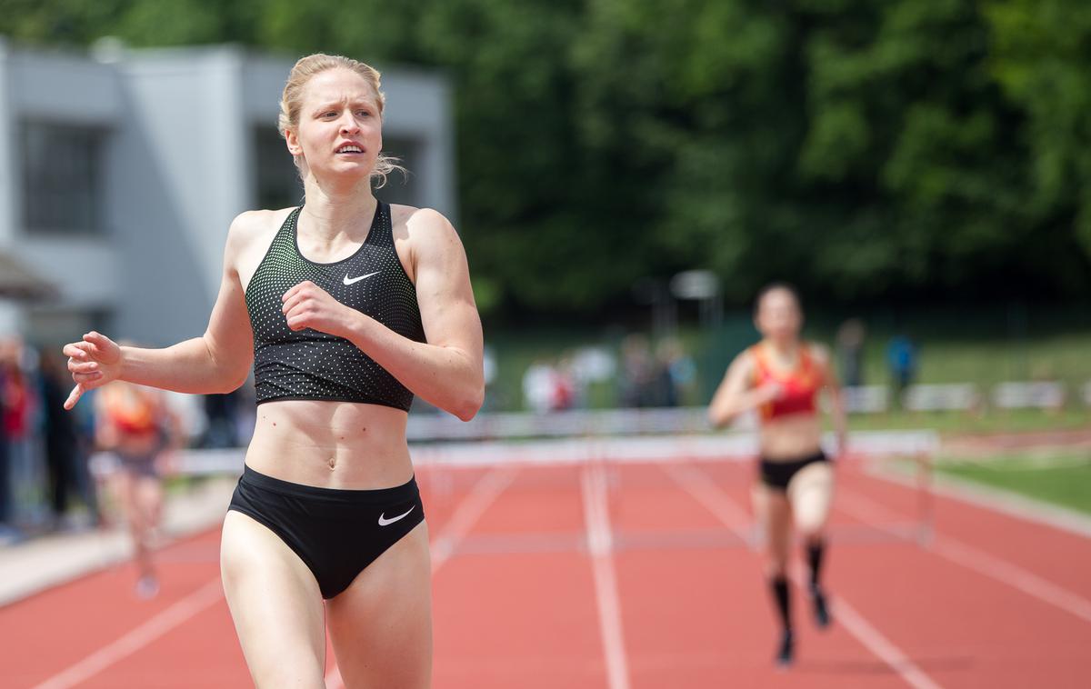 Agata Zupin | Agata Zupin je bila v Radovljici najhitrejša na 400 metrov z ovirami. | Foto Peter Kastelic/AZS