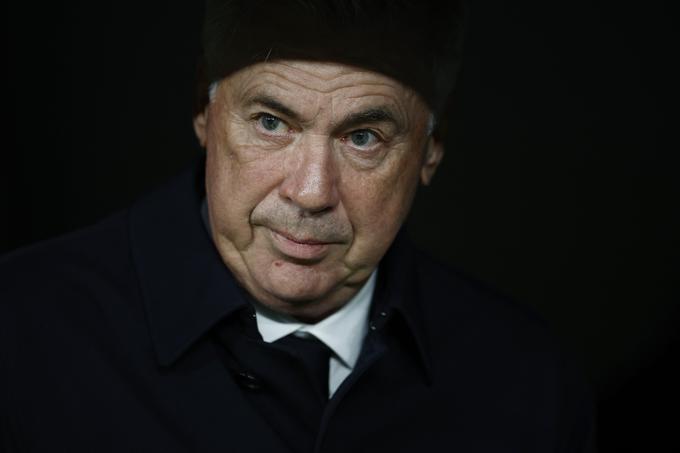 Ancelotti, ki ga danes v ligi prvakov čaka tekma z Leipzigom Benjamina Šeška in Kevina Kampla, primera še ni komentiral. | Foto: Reuters