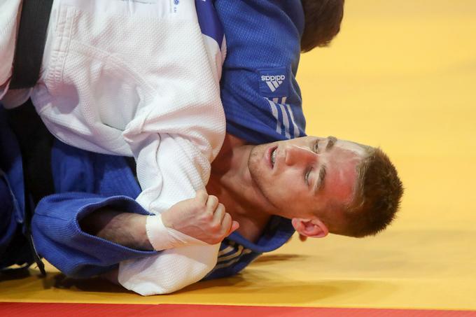 Judoist David Štarkel je klonil že v prvem krogu.  | Foto: Sportida