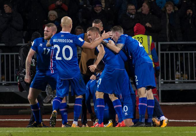 Islandija je v ponedeljek doma premagala Kosovo z 2:0 in kvalifikacije za SP 2018 končala na prvem mestu. | Foto: Reuters