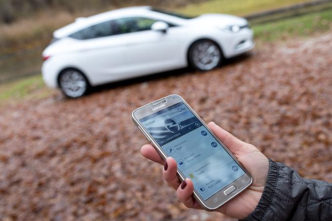 OnStar - Opel je avto pripeljal tudi na pametni telefon lastnika.  | Foto: Matic Klanšek Velej/Sportida