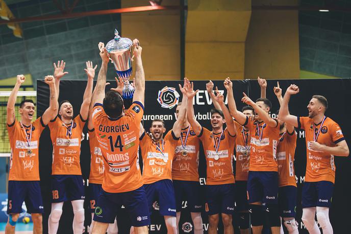 Finale lige MEVZA: ACH Volley - Calcit Volley | ACH Volley je še drugič ta teden v boju za lovoriko premagal Calcit Volley, tokrat v finalu srednjeevropske lige. | Foto Sportida