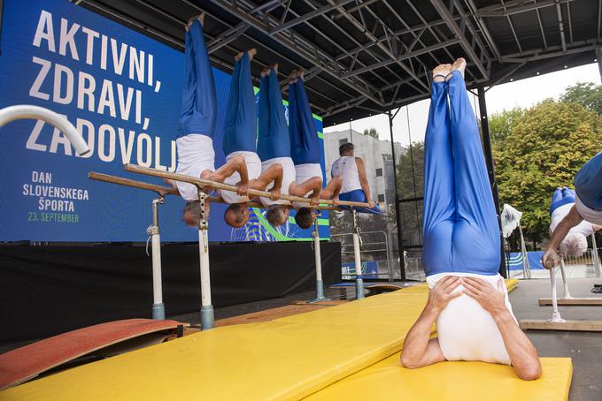 Dan slovenskega športa naj bi spodbujal vrednote biti telesno dejaven, uživati življenje in skrbeti za dobro počutje, hkrati pa je krovna športna zveza prepričana, da je to praznik vseh državljank in državljanov v Sloveniji. | Foto: Bor Slana/STA