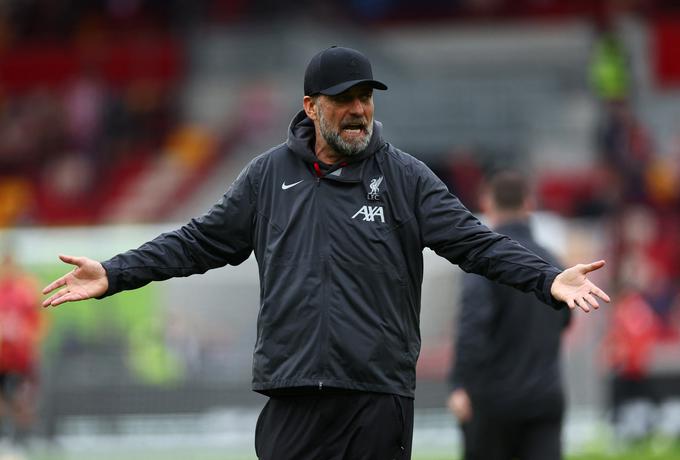56-letni Klopp bo po koncu sezone zapustil Liverpool. | Foto: Reuters