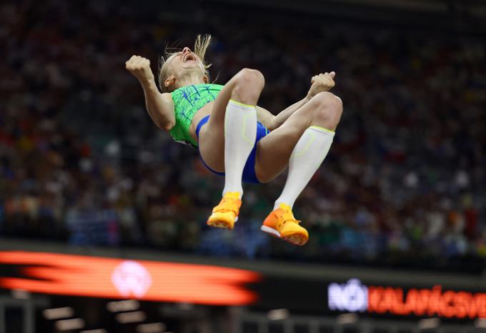 Tina Šutej je morala zaradi težav s tetivo spomladi izpustiti svetovno dvoransko prvenstvo, zdaj se počuti bolje. | Foto: Reuters