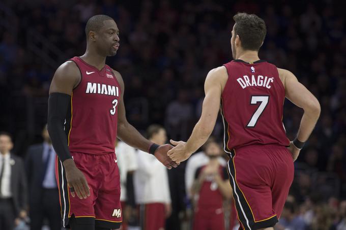 Wade in Dragić sta v Miamiju stkala posebno prijateljstvo. | Foto: Getty Images
