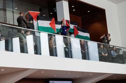 Zastave v državnem zboru v podporo Palestini