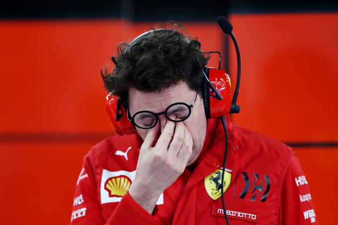 Mattia Binotto je pred VN Madžarske napovedoval, da lahko Ferrari zmaga vseh preostalih 10 dirk. Ni imel prav. | Foto: Getty Images