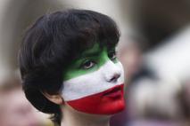 Protestnica v podporo Irankam