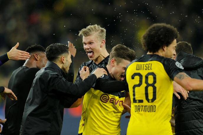 Erling Haaland Borussia Dortmund | Erling Braut Haaland je v prvem mesecu za Borussio Dortmund dosegel kar 11 zadetkov. | Foto Reuters