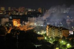 To je bil doslej največji napad z droni na ukrajinsko prestolnico