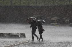 Italija v primežu obilnih padavin in močnega vetra