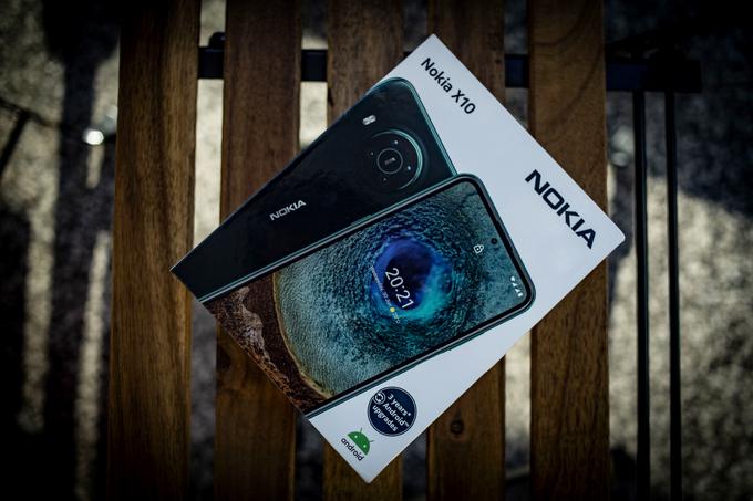 Tudi pri tem telefonu Nokia obljublja proizvajalec HMD Global tri leta nadgradenj in varnostnih popravkov operacijskega sistema Android. | Foto: Ana Kovač