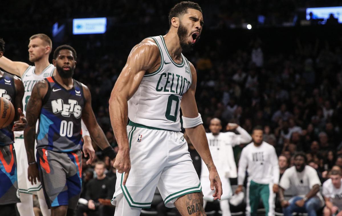 Boston Celtics Jayson Tatum | Jayson Tatum je s soigralci zabeležil še šesto zmago v novi sezoni. | Foto Reuters