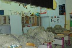 V celjski šoli s poškodovanim stropom spet redni pouk