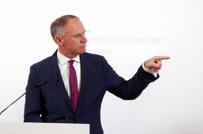 Gerhard Karner, avstrijski notranji minister | Foto: Reuters