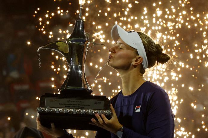 Barbora Krejčikova | Barbora Krejčikova je v finalu turnirja v Dubaju premagala  | Foto Reuters
