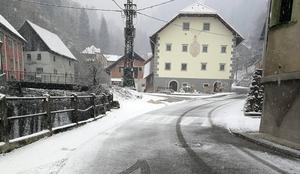 Snežna pošiljka tudi v Sloveniji #foto #video