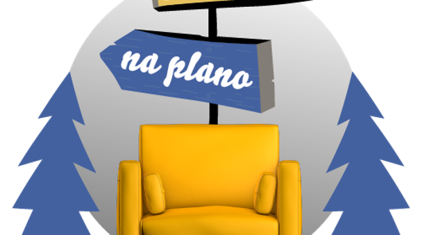 S kavča na plano (logo)