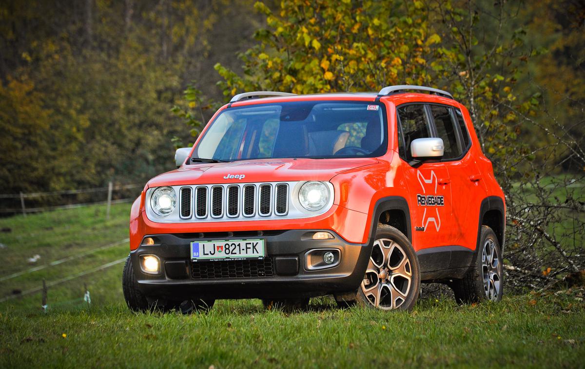 Jeep renegade 2.0 Multijet 16v 140 AWD limited - test | Foto Jure Gregorčič