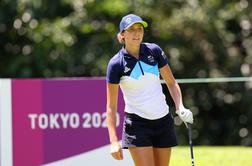 Slovenska golfistka Pia Babnik kljub odlični drugi rundi 50. v Savdski Arabiji