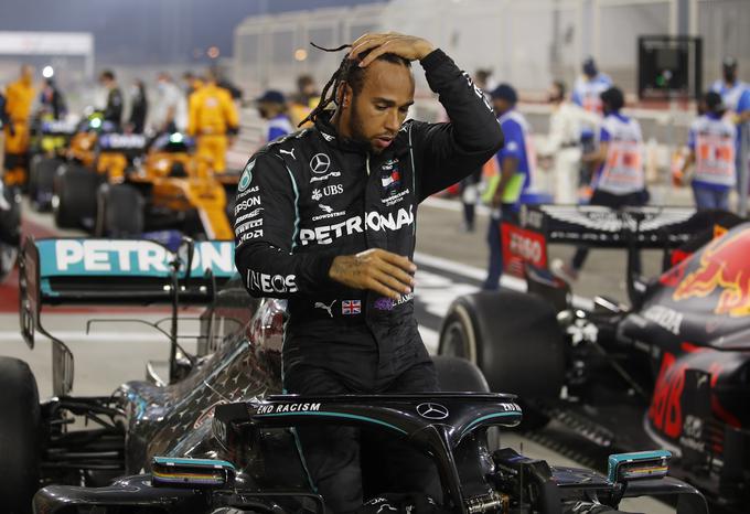 Lewis Hamilton je bil prav tako eden izmed tistih, ki je bil šokiran nad nedeljsko nesrečo. | Foto: Gulliver/Getty Images