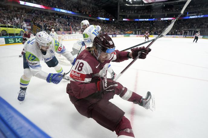 SP v hokeju 2023, slovenska hokejska reprezentanca | Slovenci so po hudem boju z Latvijo izgubili z 2:3. | Foto Guliverimage
