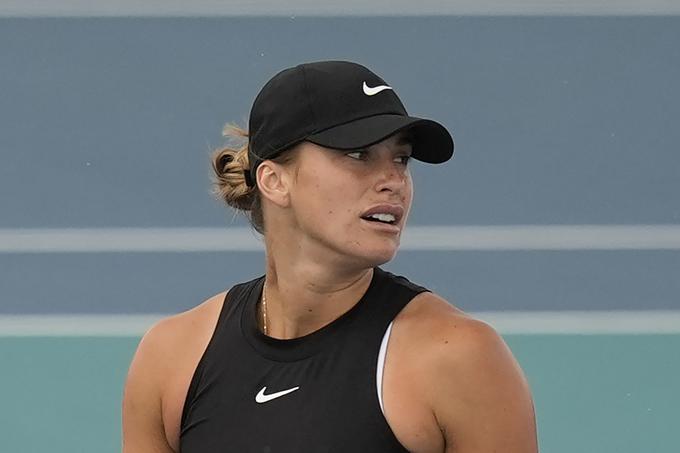 Arina Sabalenka na turnirju v Miamiju ni bila povsem pri stvari, potem ko je njen nekdanji partner naredil samomor. | Foto: Guliverimage