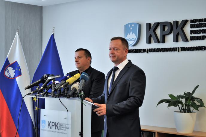 KPK | Le z medsebojnim sodelovanjem bomo lahko učinkoviti, menita predsednik KPK Robert Šumi in predsednik SBC Joc Pečečnik.  | Foto Komisija za preprečevanje korupcije